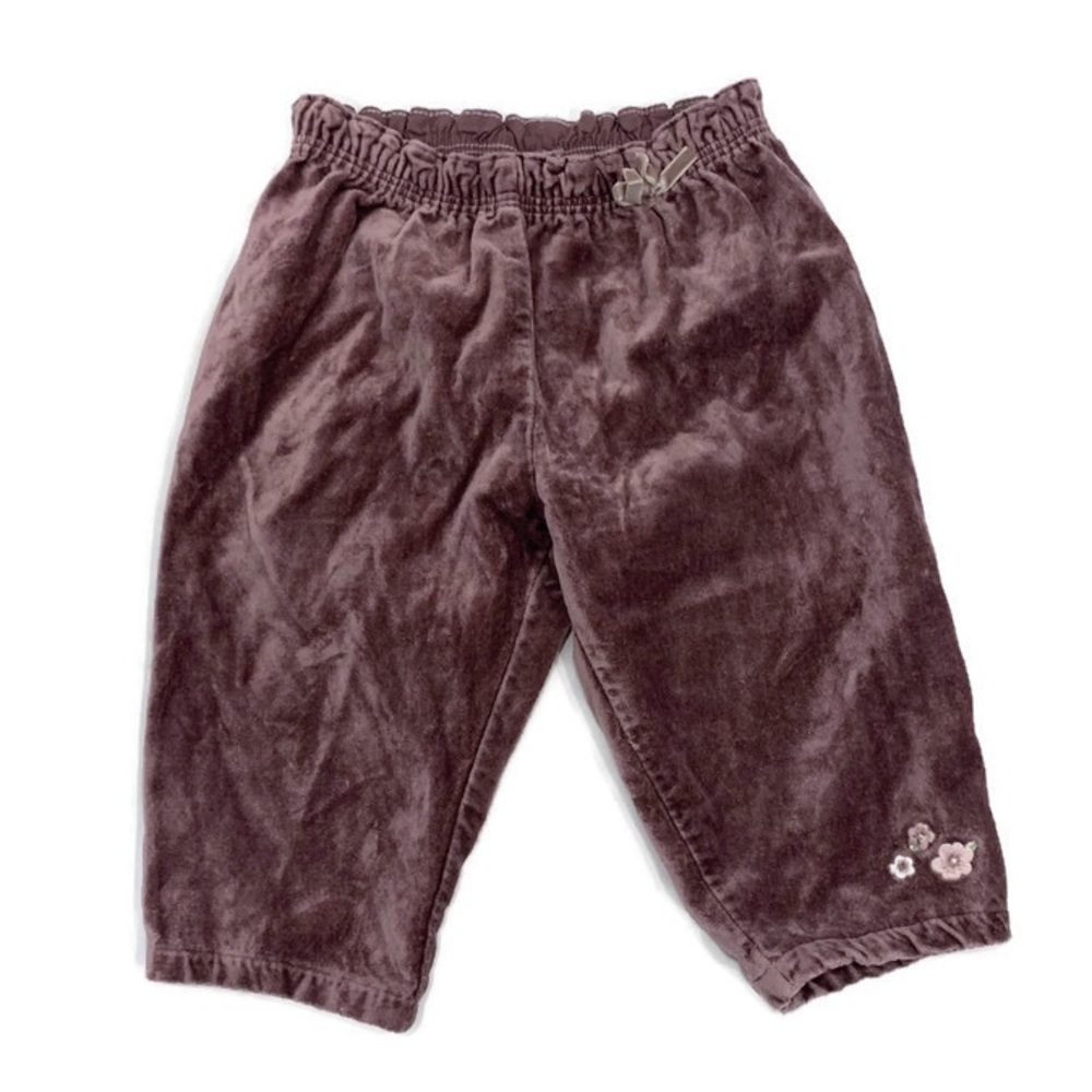 Janie and Jack Crushed Velvet Pant